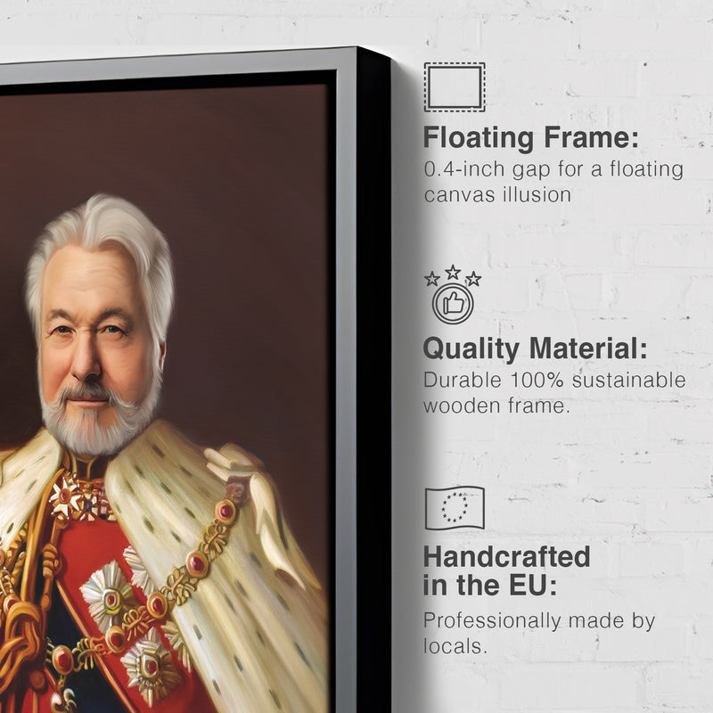 Get your canvas framed for just 49.99€