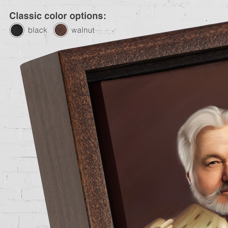 Get your canvas framed for just 49.99€